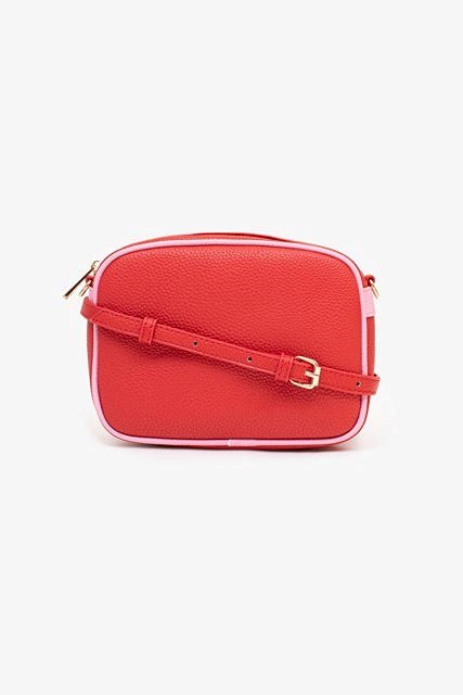 Aggie Bag | Red & Pink