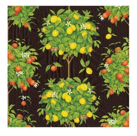 Citrus Topiary Lunch Napkin