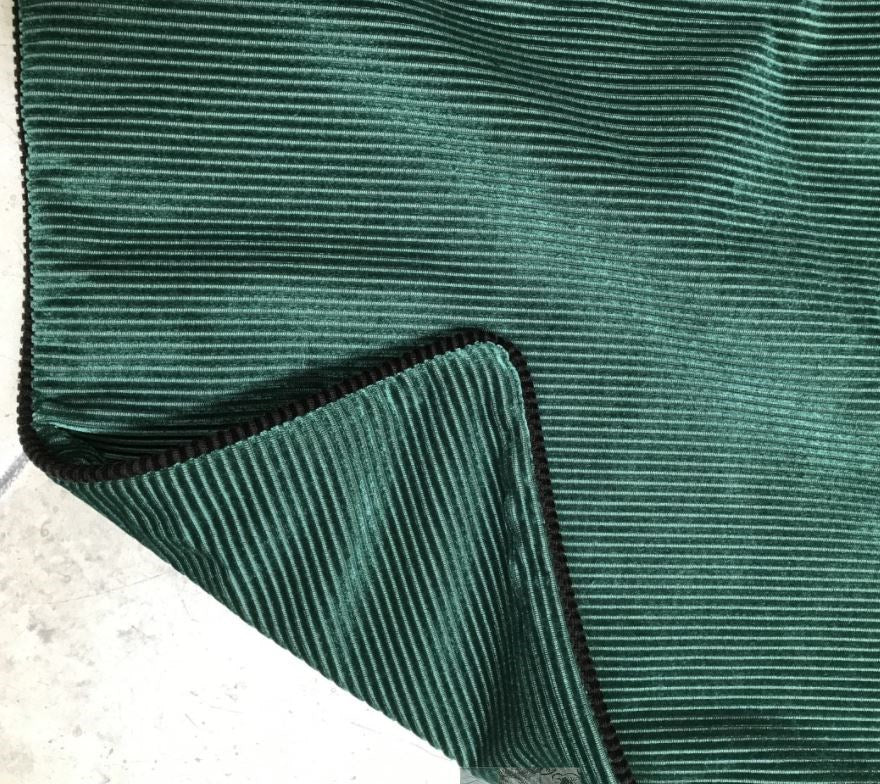 Black or Green reverse piping 60x60 cushion