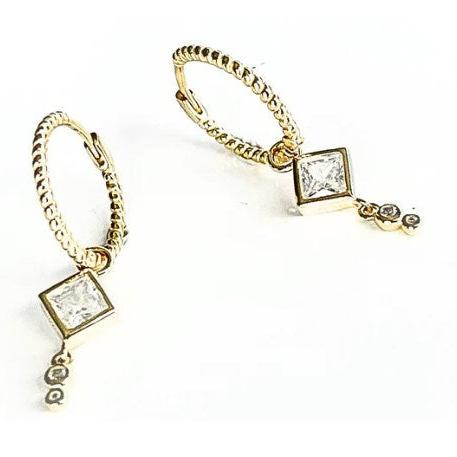 Into the Light Celeste Gold Earrings