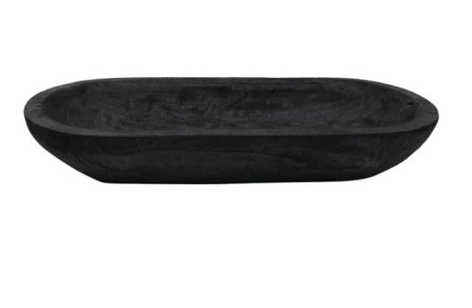 Wood Tray  57cm Blk