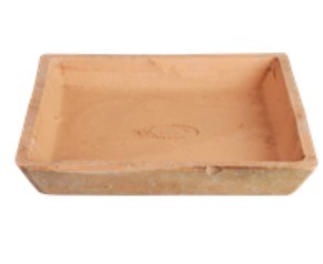 Square Aged Terracotta Saucer Med 20cm