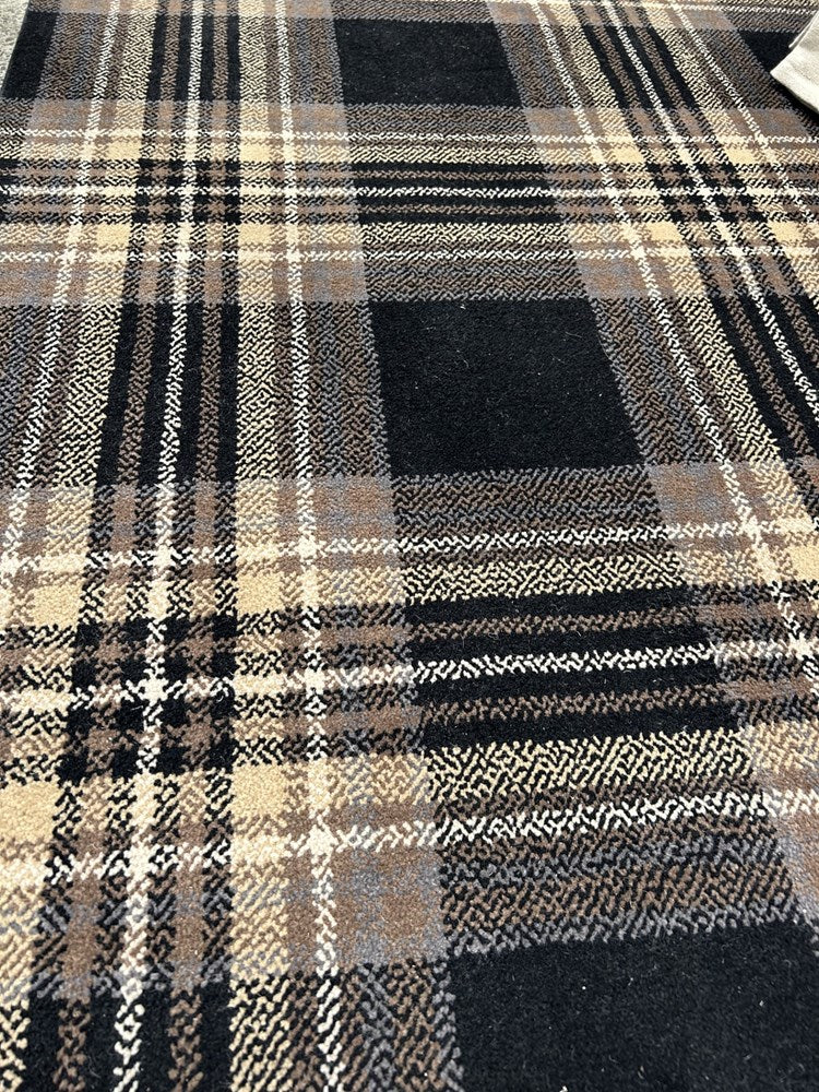 Plaid Floor Rug