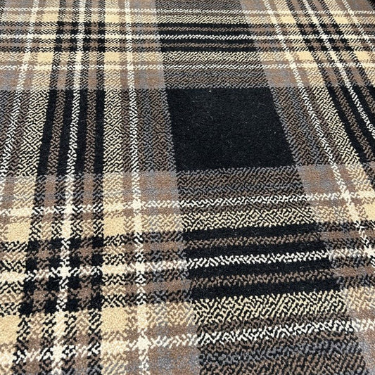 Plaid Floor Rug