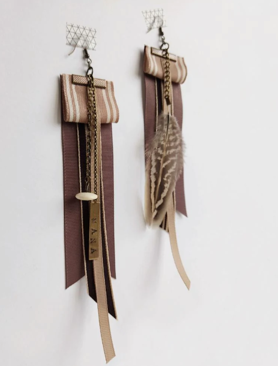 Earrings Whare Tupuna|old Bones