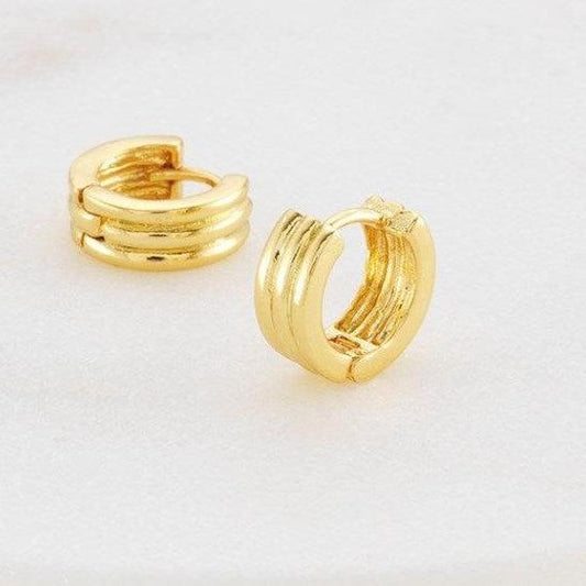 Grace Huggie Earring - Gold