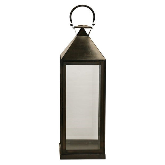 Long Island Lantern Tall in Dark Bronze/Black