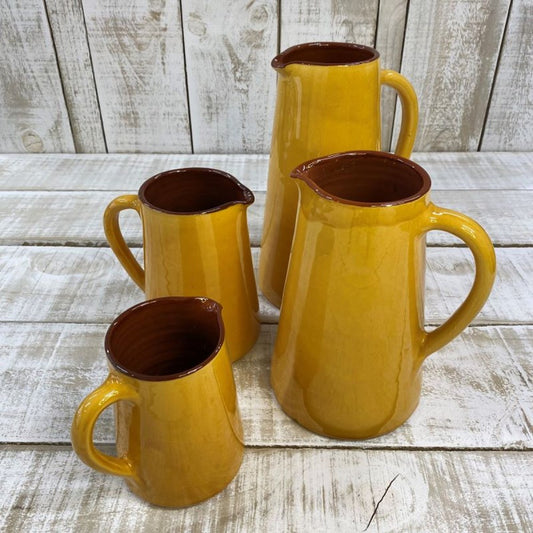 Straight Sided Jug  Gold