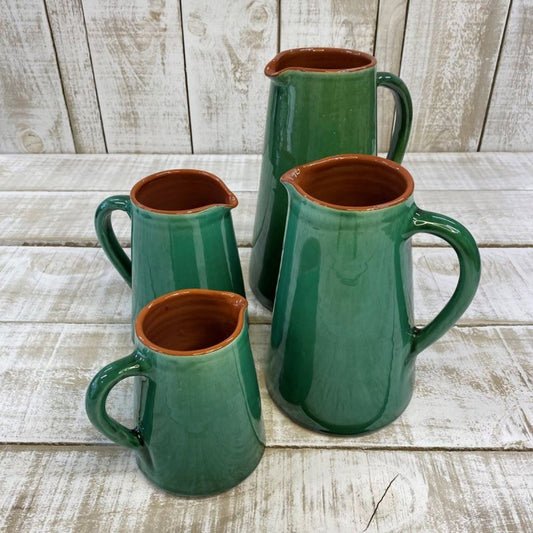 Straight Sided Jug  Green