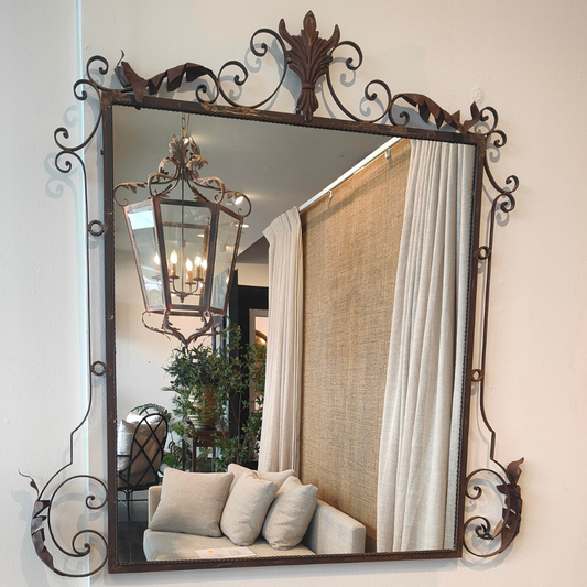 Lorraine Metal Mirror 142Wx138H