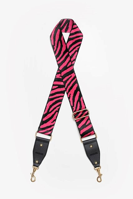 Bag Strap | Tiger Print Pink