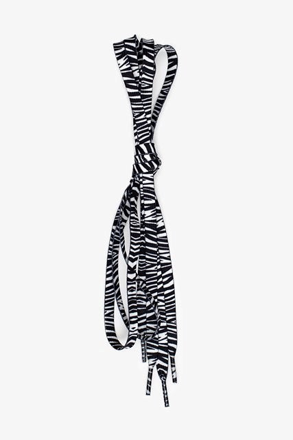 Black & White Safari Shoelaces