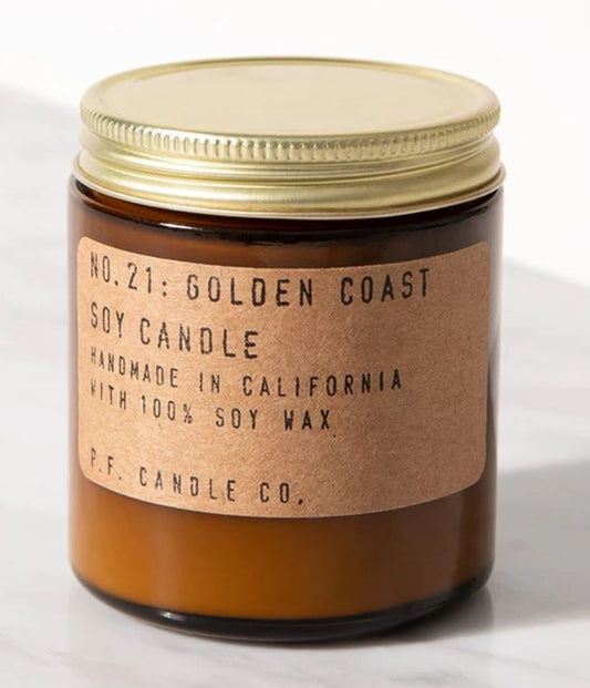 Golden Coast 3.5 oz Soy Candle