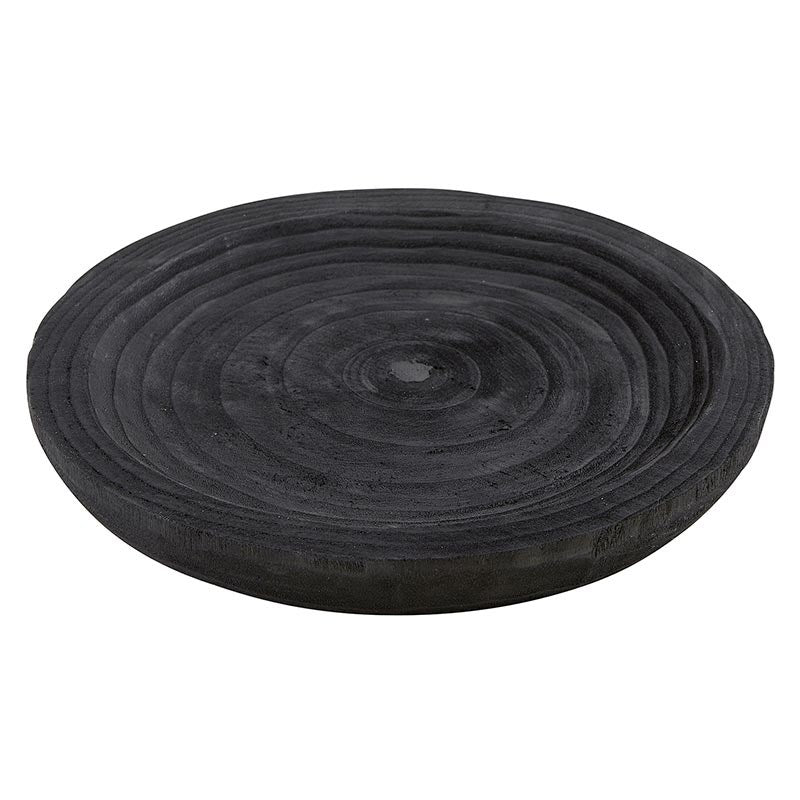 Wood Medium Bowl - Paulownia Black