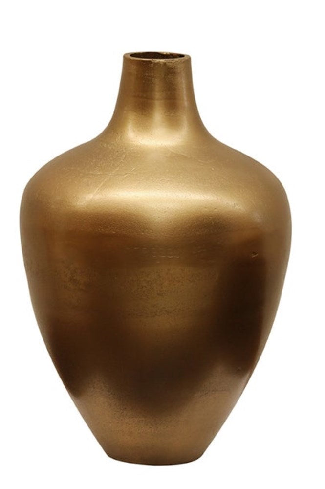 Urn Shape Vase in Brass Antique Finish Large