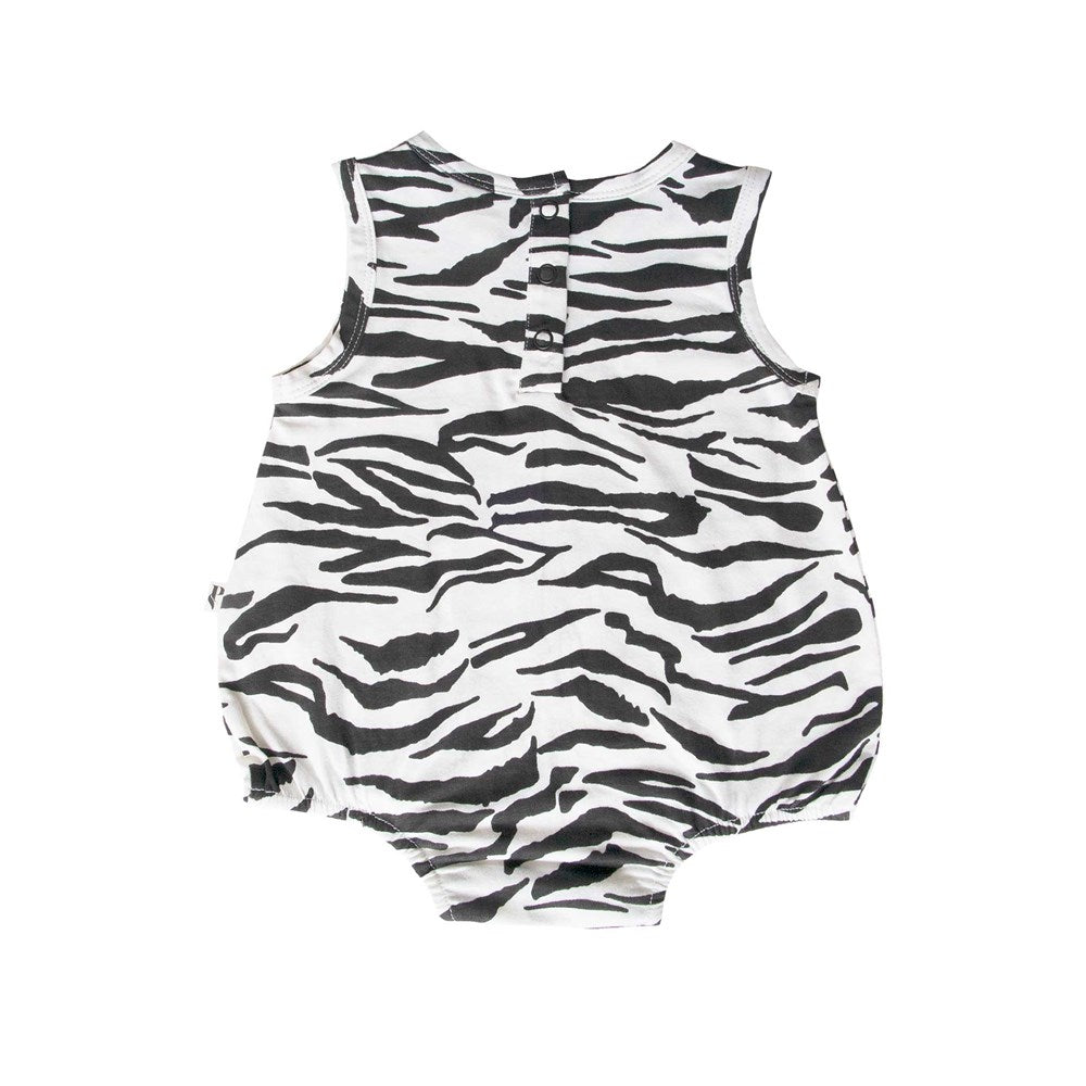 Nevada Bodysuit Tiger Stripe White